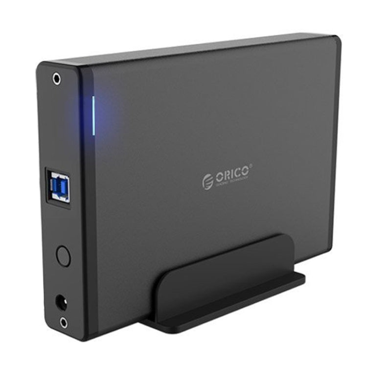 Custodia per disco rigido esterna verticale in alluminio ORICO 7688U3 Dock per disco rigido per HDD SATA da 3,5 pollici