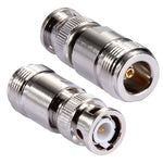Adattatore connettore N femmina a BNC maschio 12cm