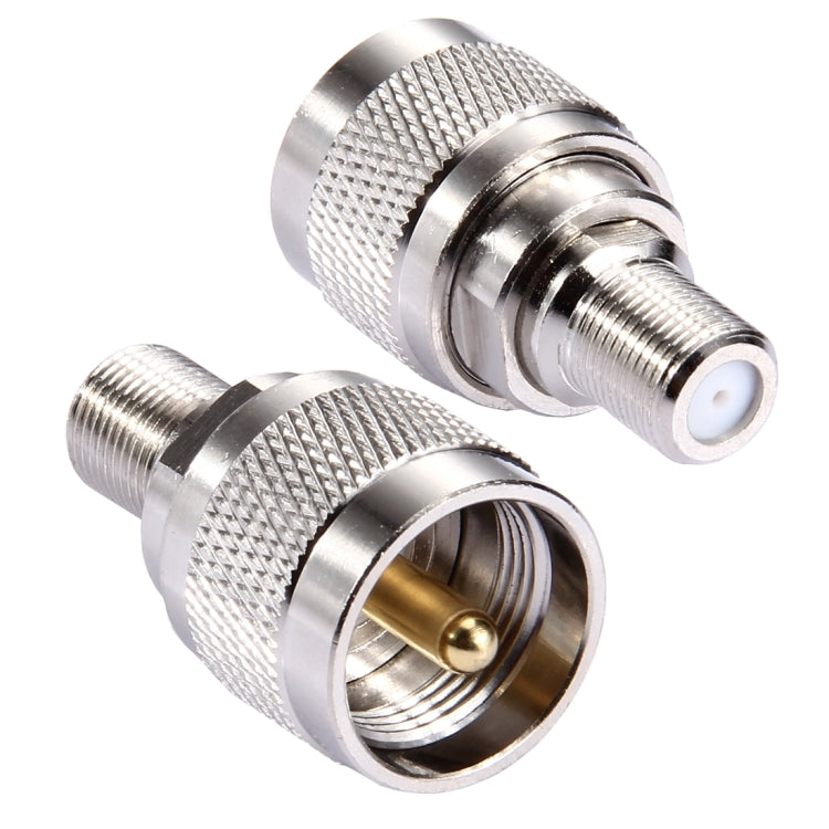 Connettore F da femmina a UHF maschio, F Female to UHF Male