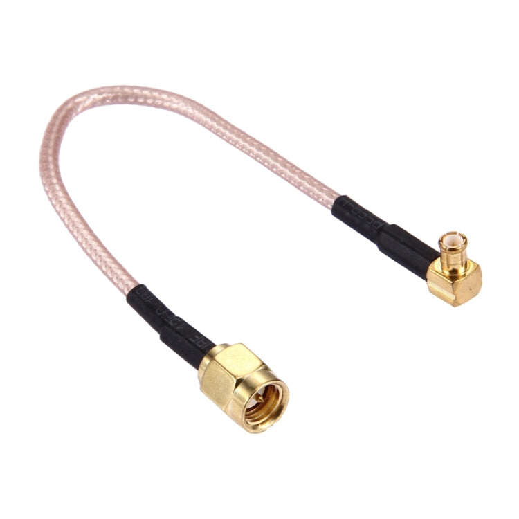 Cavo SMA maschio a MCX maschio con gomito a 90 gradi RG316 da 15 cm, SMA Male to MCX Male