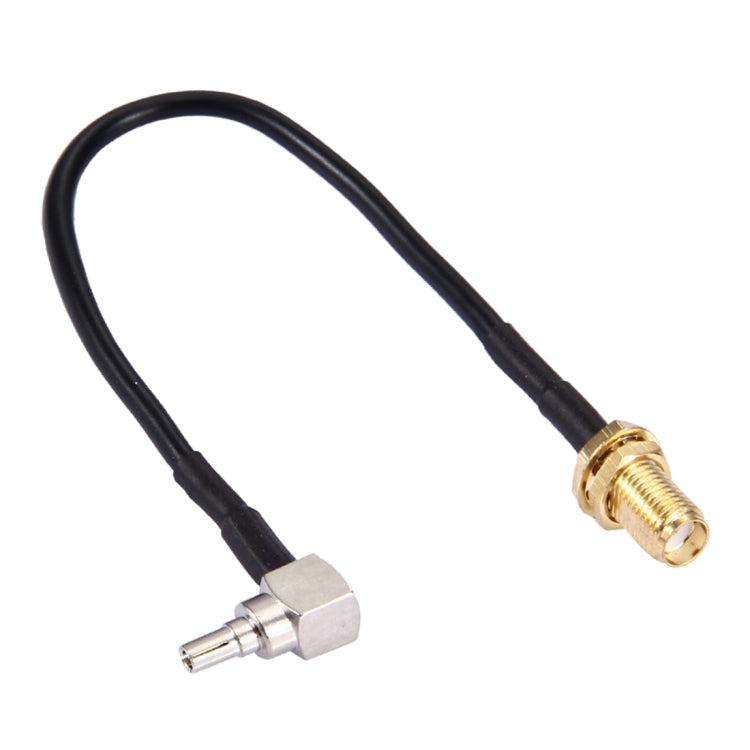 Cavo CRC9 da 90 gradi da 15 cm a SMA femmina RG174, CRC9 90° Elbow to SMA