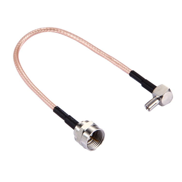 Cavo RG316 maschio da TS9 a F da 15 cm, F Male RG316