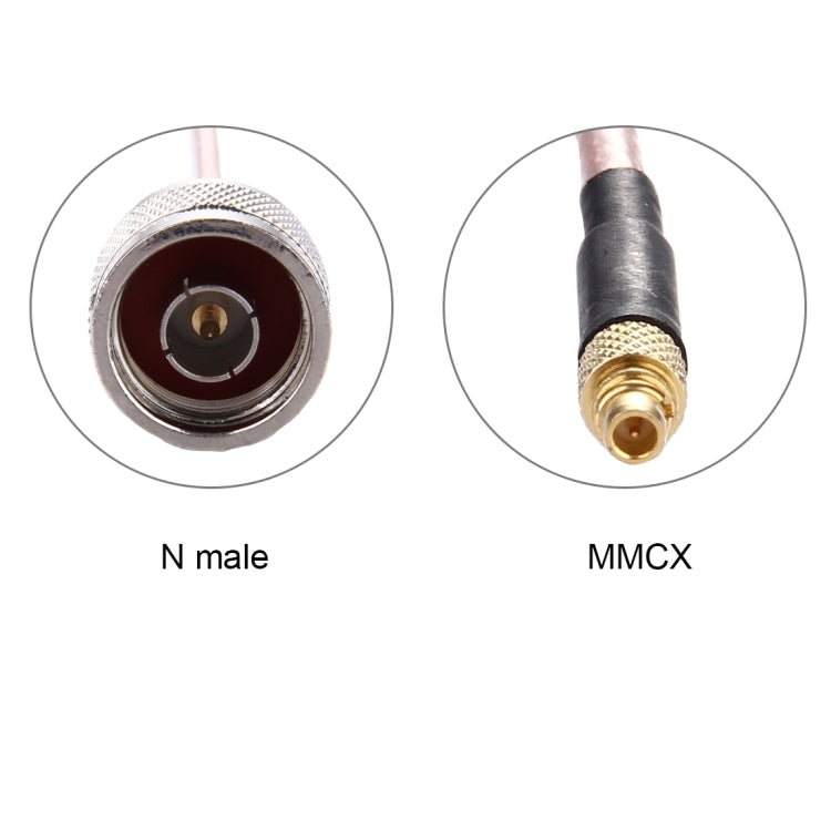 Cavo da MMCX a N maschio RG316 da 15 cm, 15cm MMCX to N Male
