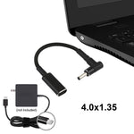 Cavo adattatore USB-C a 4.0x1.35mm PD 100W 8 cm
