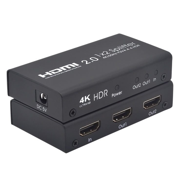 AYS-12V20 Splitter switch HDMI 2.0 1x2 4K Ultra HD, 1x2 4K