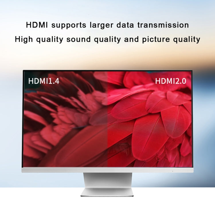 AYS-14V20 Splitter switch HDMI 2.0 1x4 4K Ultra HD, 1x4 4K