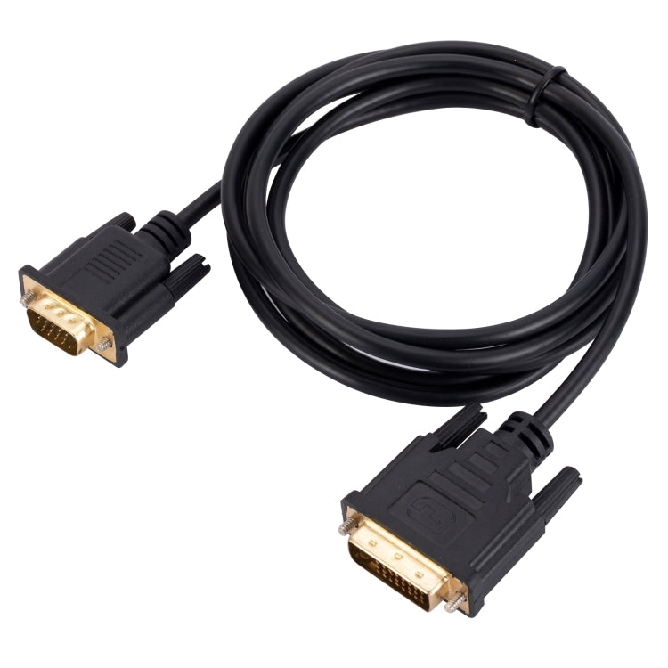 Cavo adattatore DVI a VGA Cavo monitor scheda grafica computer, lunghezza: 1 m, 1m