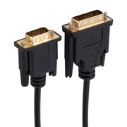 Cavo adattatore DVI a VGA Cavo monitor scheda grafica computer, lunghezza: 2 m, 2m