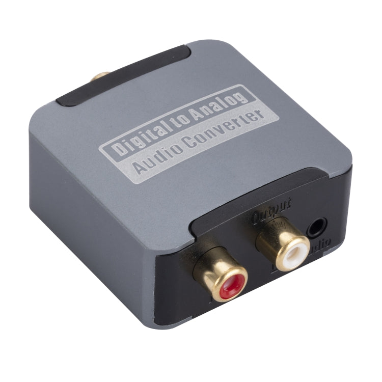 Convertitore audio coassiale da digitale ad analogico 3.5, host + cavo USB + cavo in fibra ottica, Host + USB Cable + Optical Fiber Cable