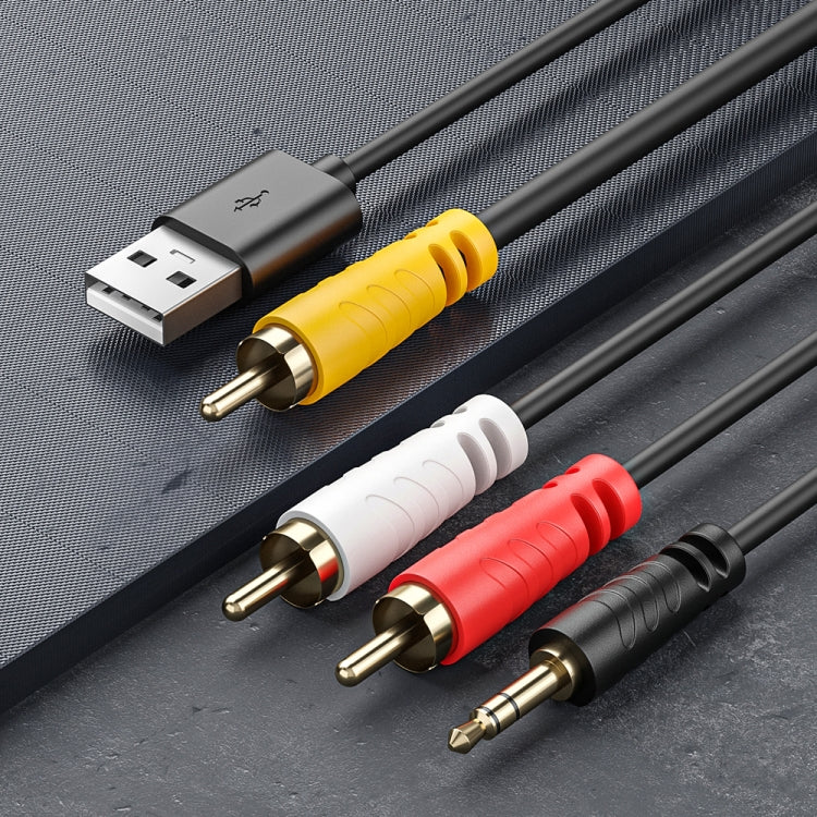 Convertitore audio coassiale da 3,5 mm + doppio RCA, Coaxial Audio to RCA