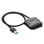UGREEN Convertitore cavo adattatore USB 3.0 a SATA per disco rigido da 2,5/3,5 pollici HDD e SSD, supporto UASP SATA 3.0, USB 3.0 to SATA
