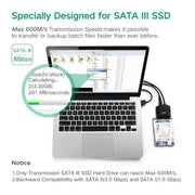 UGREEN Convertitore cavo adattatore USB 3.0 a SATA per disco rigido da 2,5/3,5 pollici HDD e SSD, supporto UASP SATA 3.0, USB 3.0 to SATA