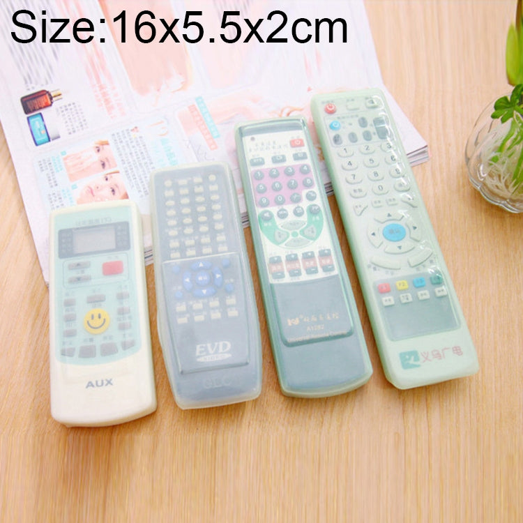 5pcs Long Design Air Conditioner Remote Control Silicone Protective Cover, Size: 16*5.5*2cm, 16*5.5*2cm