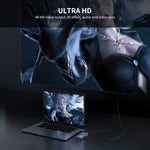 Adattatore HUB USB-C 6 in 1 con LAN e ricarica PD 100W