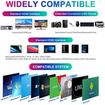 Adattatore HUB USB-C 6 in 1 con porta di rete 1000M
