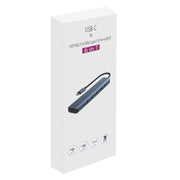BYL-2210 Adattatore HUB docking station multifunzione da USB-C/Tipo-C a USB 6 in 1 con porta di rete 1000M, BYL-2210