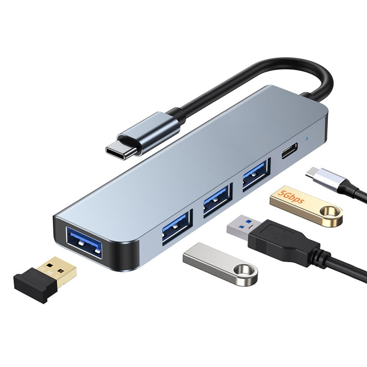 Adattatore HUB USB-C a USB 5 in 1 BYL-2301