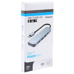 Adattatore HUB USB-C a USB 5 in 1 BYL-2301