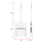 Hub USB-C 4 in 1 con Lettore Schede SD/TF/CF/MS