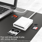 NK-3057H 4 in 1 USB-C/Type-C Multifunzionale Convertitore Docking Station HUB Adattatore, NK-3057H