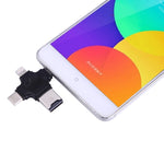 Lettore schede TF 4 in 1 USB-C, USB 2.0, Micro USB e 8 pin