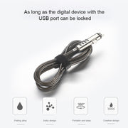 Blocco di sicurezza per laptop con interfaccia USB universale, USB Interface
