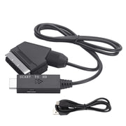 Cavo adattatore audio video convertitore da Scart a HDMI compatibile, Scart To HDMI