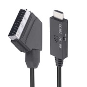 Cavo adattatore audio video convertitore da Scart a HDMI compatibile, Scart To HDMI