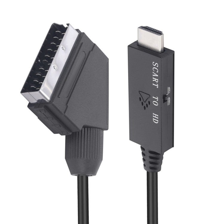 Cavo adattatore audio video convertitore da Scart a HDMI compatibile, Scart To HDMI