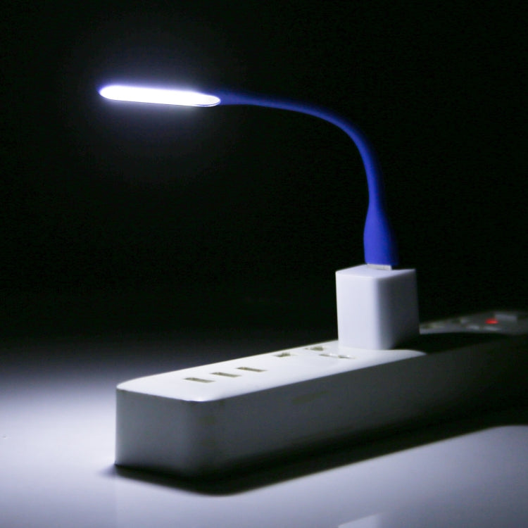 Lampada da lettura flessibile con interfaccia USB a 6 LED con alimentatore americano, Light + Adapter