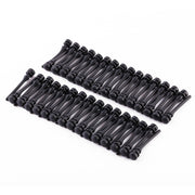 Vite per ventola per computer in gomma siliconica per unghie smorzante morbida da 60 pezzi da 40 mm, 60 PCS 40mm, 60 PCS 40mm (Blue)