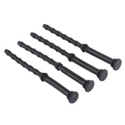 Vite per ventola per computer in gomma siliconica per unghie smorzante morbida da 4 pezzi da 65 mm, 4 PCS 65mm