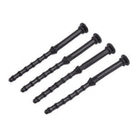 Vite per ventola per computer in gomma siliconica per unghie smorzante morbida da 4 pezzi da 65 mm, 4 PCS 65mm