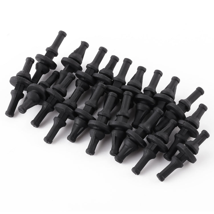 Vite per ventola per computer in gomma siliconica per unghie smorzante morbida da 20 pezzi da 29,9 mm, 20 PCS 29.9mm