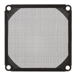 Copertura antipolvere in alluminio per ventola del computer con filtro antipolvere nero da 8 cm, 8cm