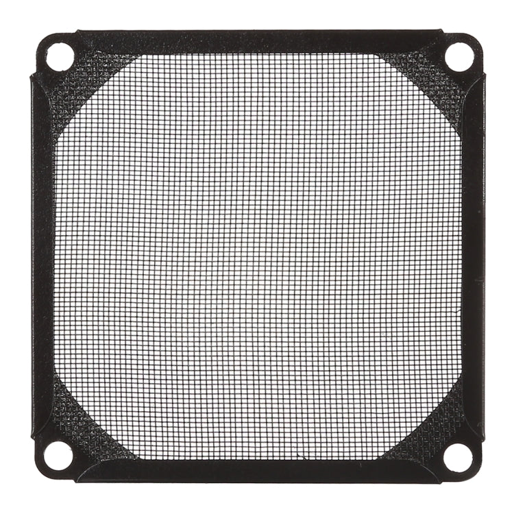 Copertura antipolvere in alluminio per ventola del computer con filtro antipolvere nero da 8 cm, 8cm