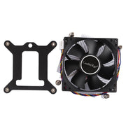 Dissipatore di calore con ventola silenziosa silenziosa per CPU a 4 pin per Intel 1155/1151/i3/i5, Intel 1155 / 1151 / i3 / i5