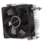 Dissipatore di calore in alluminio addensato con ventola silenziosa silenziosa per CPU a 4 pin per Intel 1155/1150/1151, Intel 1155 / 1150 / 1151