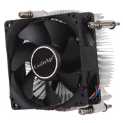 Dissipatore di calore in alluminio addensato con ventola silenziosa silenziosa per CPU a 4 pin per Intel 1155/1150/1151, Intel 1155 / 1150 / 1151