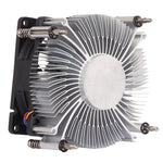 Dissipatore di calore in alluminio addensato con ventola silenziosa silenziosa per CPU a 4 pin per Intel 1155/1150/1151, Intel 1155 / 1150 / 1151