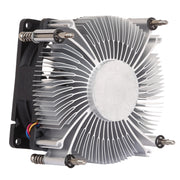 Dissipatore di calore in alluminio addensato con ventola silenziosa silenziosa per CPU a 4 pin per Intel 1155/1150/1151, Intel 1155 / 1150 / 1151