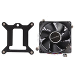 Dissipatore di calore in alluminio addensato con ventola silenziosa silenziosa per CPU a 4 pin per Intel 1155/1150/1151, Intel 1155 / 1150 / 1151