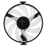 Ventola per scheda grafica GPU Cooler Ventola per schede VGA Ventola di raffreddamento per XFX RX470 RX480, con luce rossa, Red Light