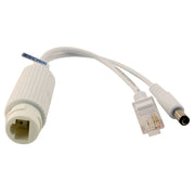 Cavo di scambio dati ESCAM POE S2 Splitter POE Collegamento allo switch POE per telecamere IP, distanza di trasmissione: 30 m