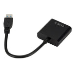 Cavo convertitore scheda grafica esterna da USB 3.0 a VGA, risoluzione: 720P, 720P (Black), 720P (Blue), 720P