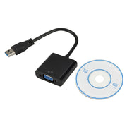 Cavo convertitore scheda grafica esterna da USB 3.0 a VGA, risoluzione: 720P, 720P (Black), 720P (Blue), 720P