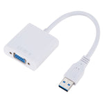 Cavo convertitore scheda grafica esterna da USB 3.0 a VGA, risoluzione: 720P, 720P (Black), 720P (Blue), 720P