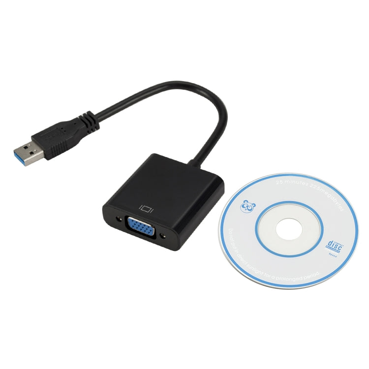 Cavo convertitore scheda grafica esterna da USB 3.0 a VGA, risoluzione: 1080P, 1080P (Black), 1080P (Blue), 1080P