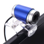 HXSJ A860 Webcam HD 30fps 480P per desktop/laptop, con microfono fonoassorbente da 10 m, lunghezza: 1,4 m, A860 Black, A860 Grey, A860 Blue, A860 Red, A860 Red + Black