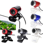 HXSJ A860 Webcam HD 30fps 480P per desktop/laptop, con microfono fonoassorbente da 10 m, lunghezza: 1,4 m, A860 Black, A860 Grey, A860 Blue, A860 Red, A860 Red + Black